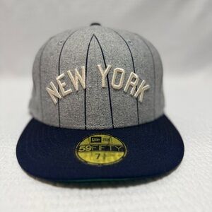 New Era Gray and Black Cap